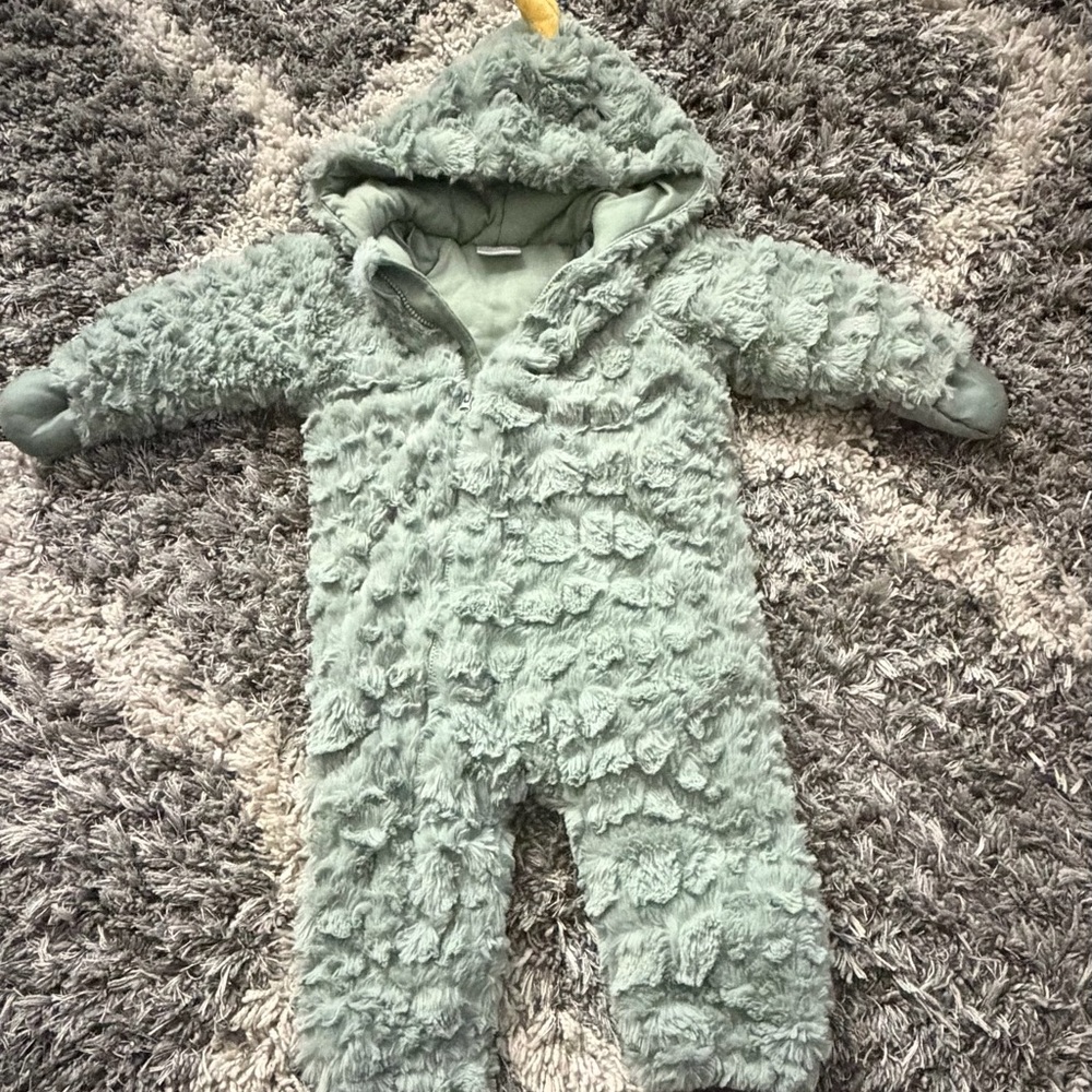 Koalababy 9-12 months Soft Mint Kids One Piece Footie